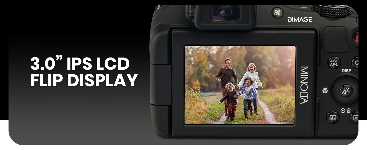 DiMAGE MN68Z 20MP / 4K Ultra HD / 68x Optical Zoom Bridge Camera